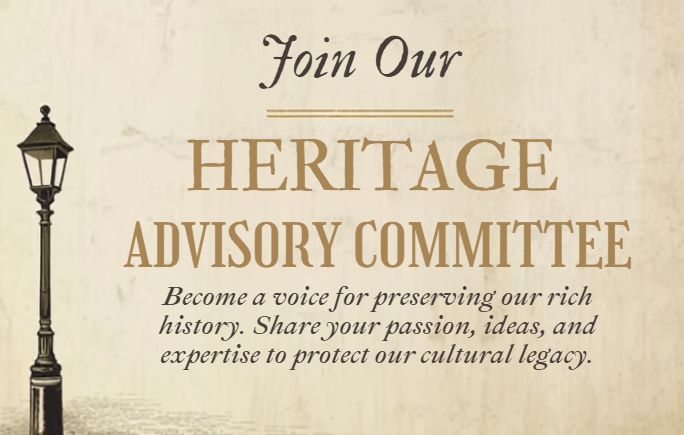 Volunteer Citizen Appointment – Heritage Advisory Committee
