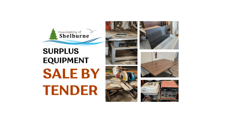 Surplus Equipment – Sale by Tender