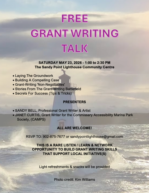 Free Grant Writing Talk