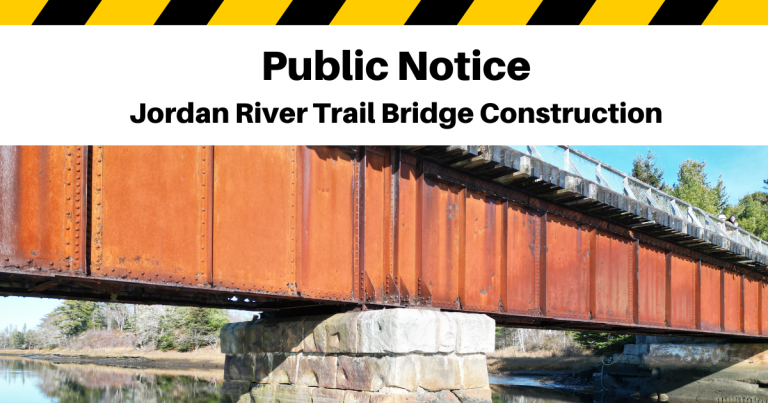Public Notice-Jordan River Trail Bridge Construction