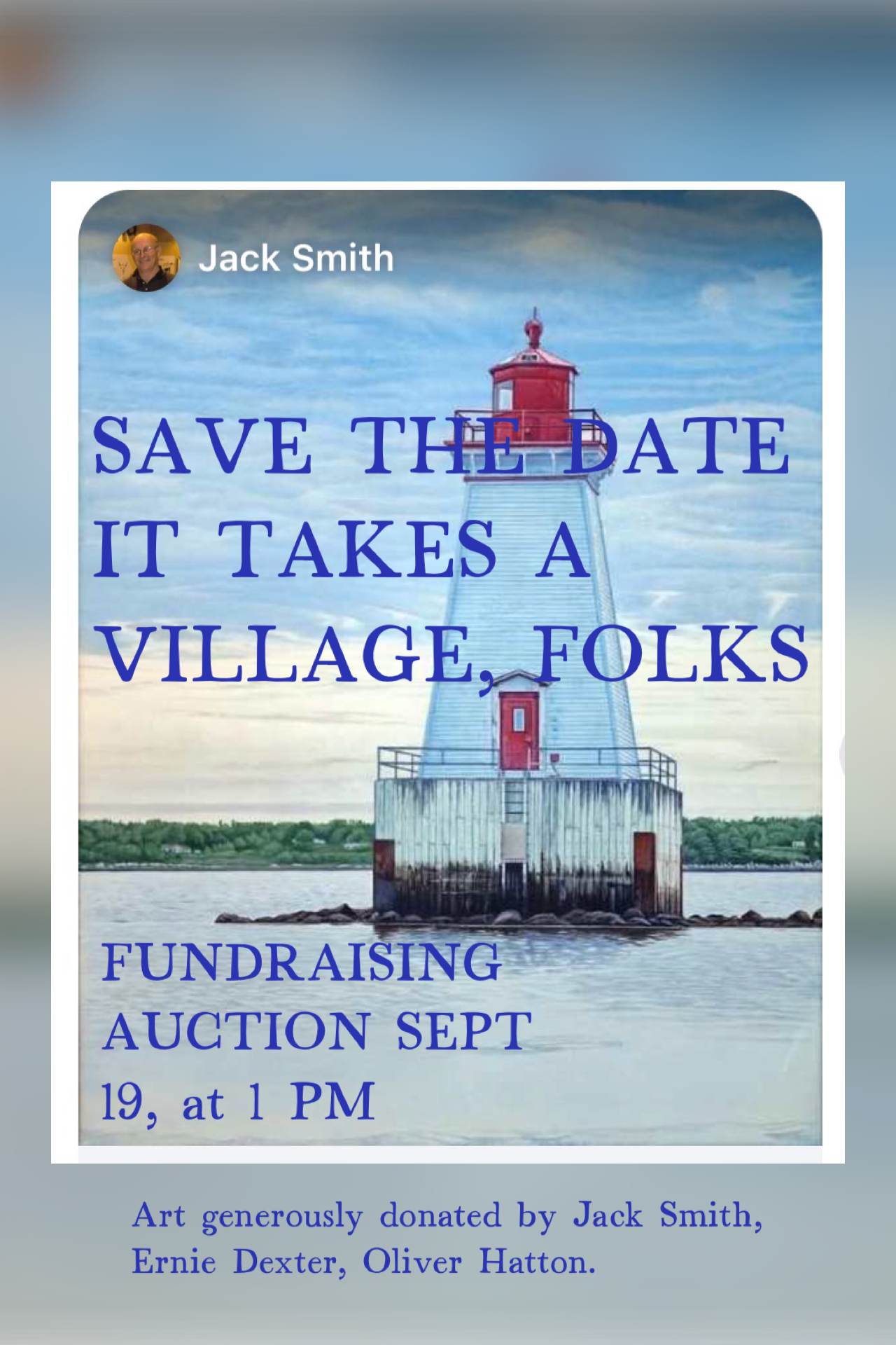 Sandy Point Lighthouse Fundraising Auction