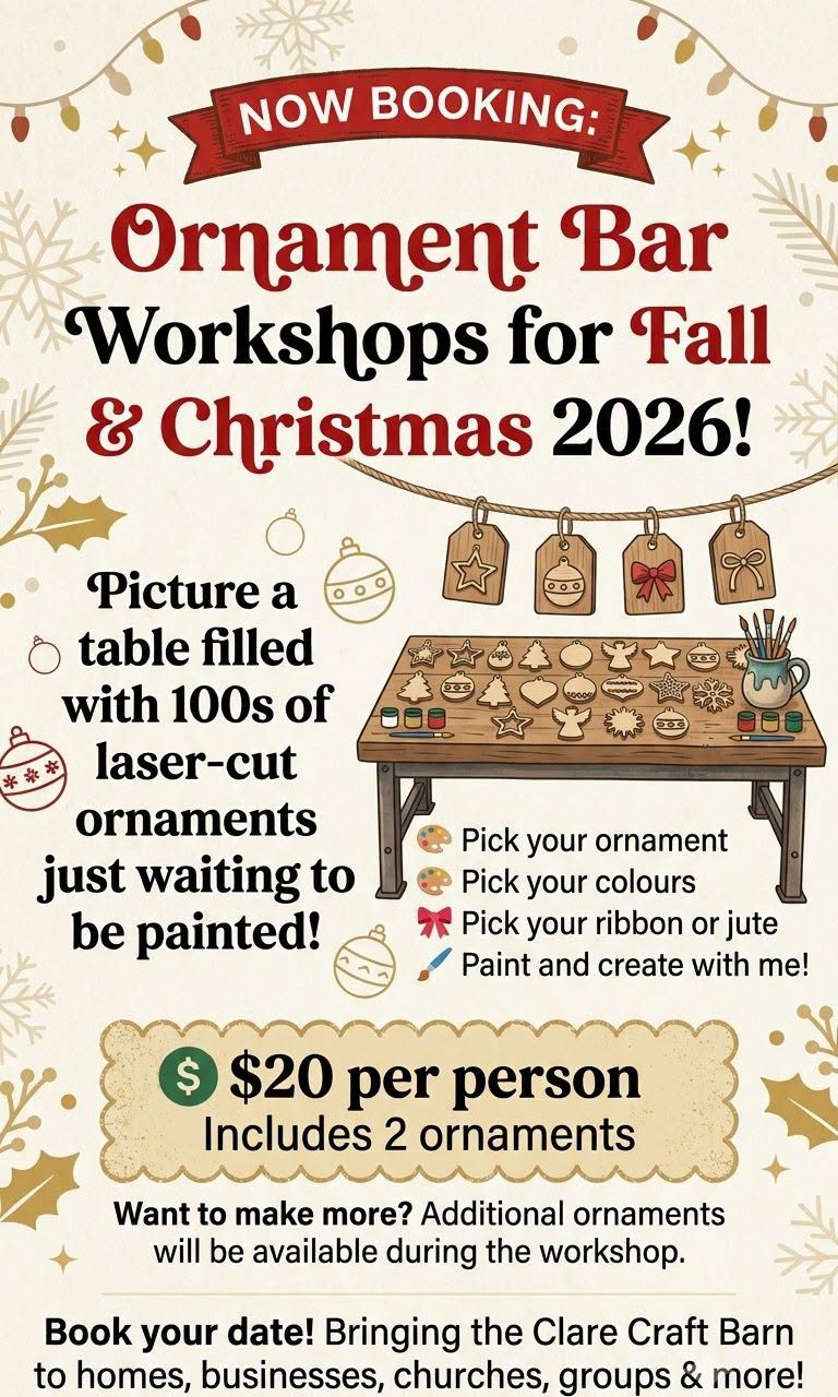 Christmas Ornament Craft Night