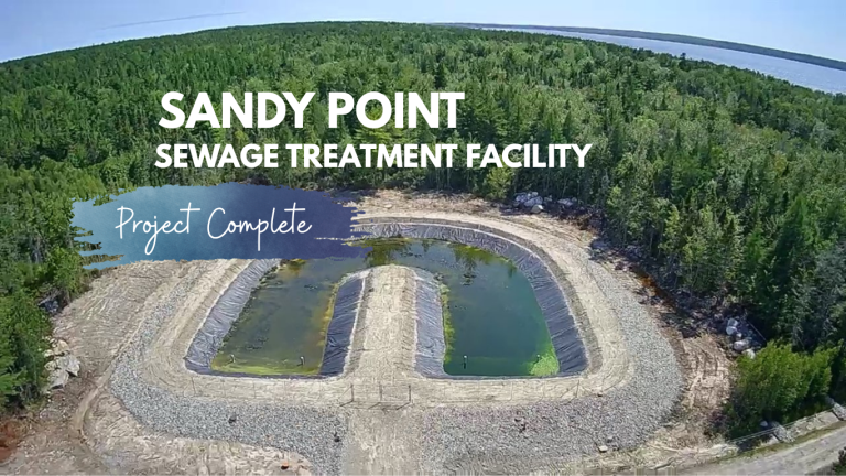 Sandy Point Sewage Treatment Facility Project Complete