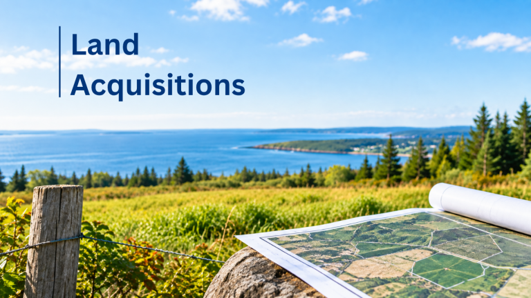 Investment in Land Acquisitions for Economic Growth