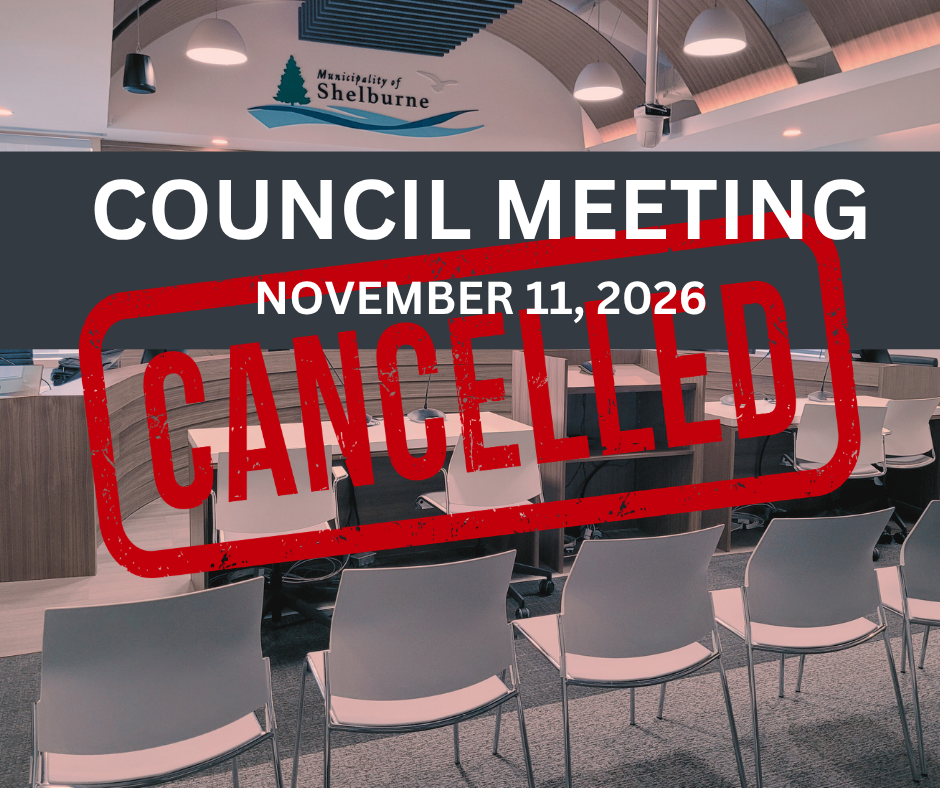 Regular Council Meeting – Cancelled